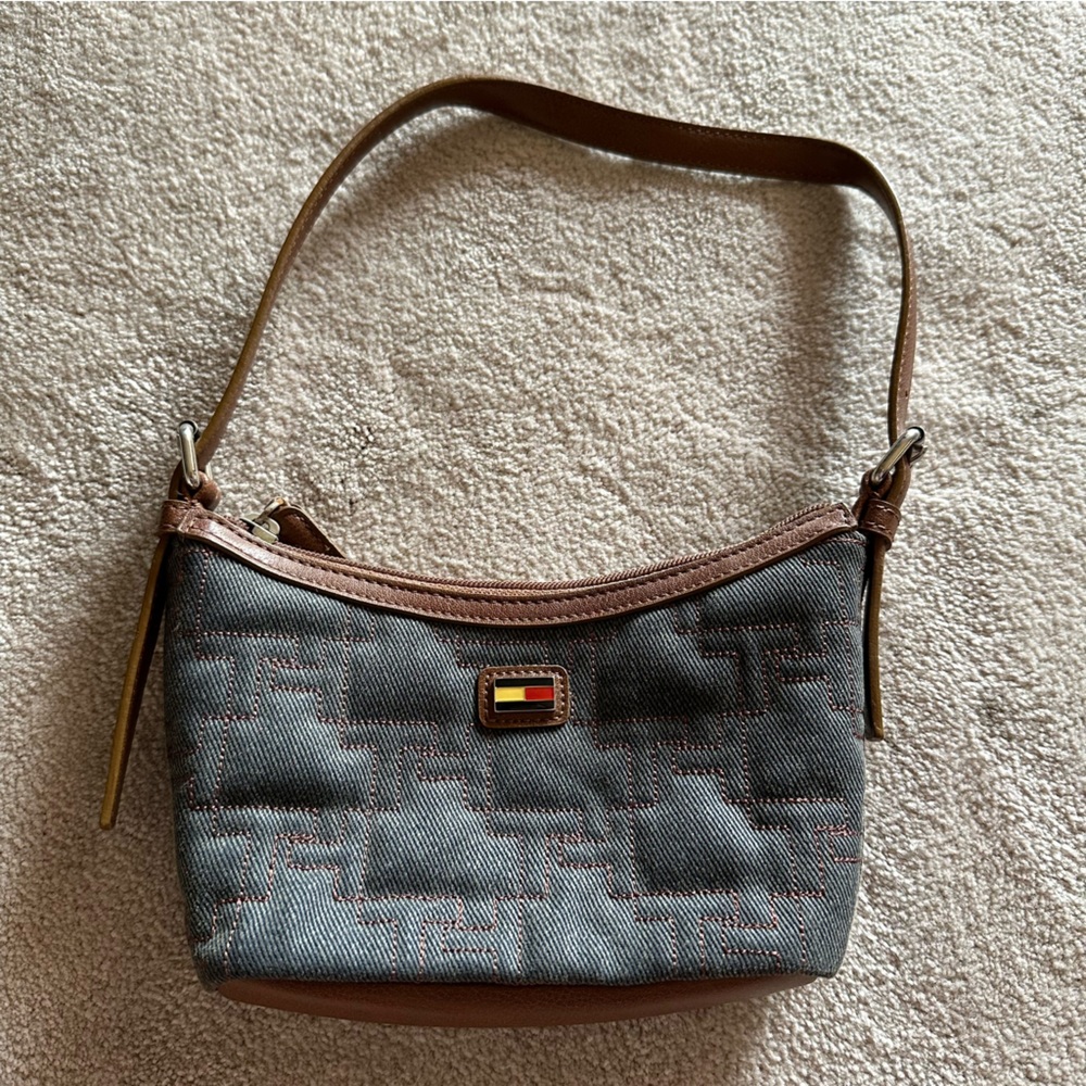 Vintage Tommy Denim Shoulder Bag